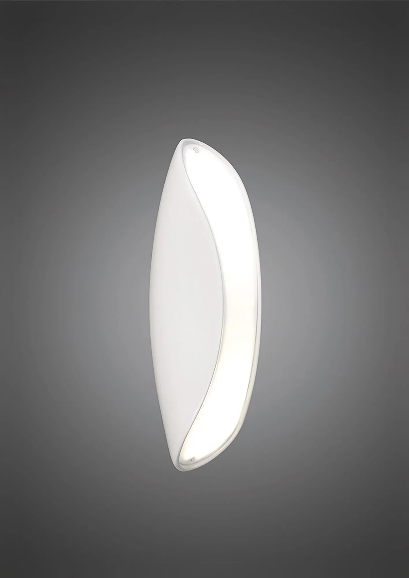 Pasion Gloss White Wall Lights Mantra Flush Wall Lights